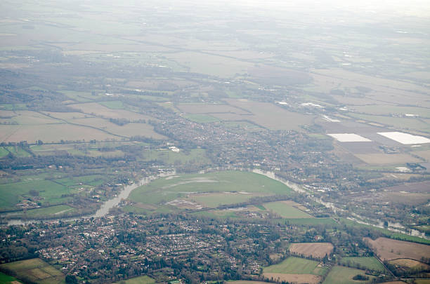 istock Cookham Rise Aerial View 177806068
