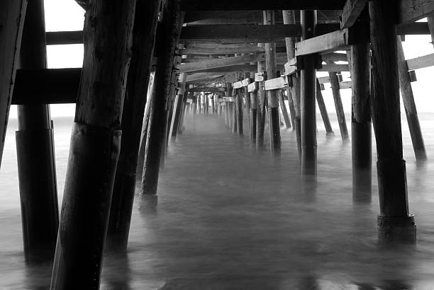 pier - beach 2013 usa sky photos et images de collection