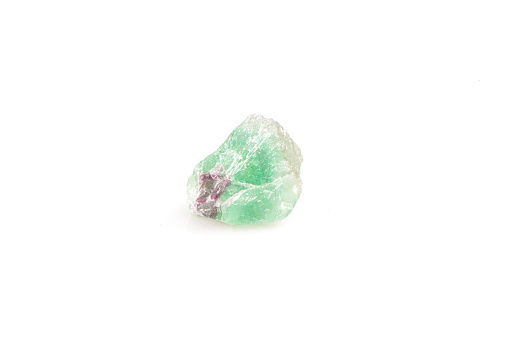 Natural Green Fluorite Stone Cluster Gemstone