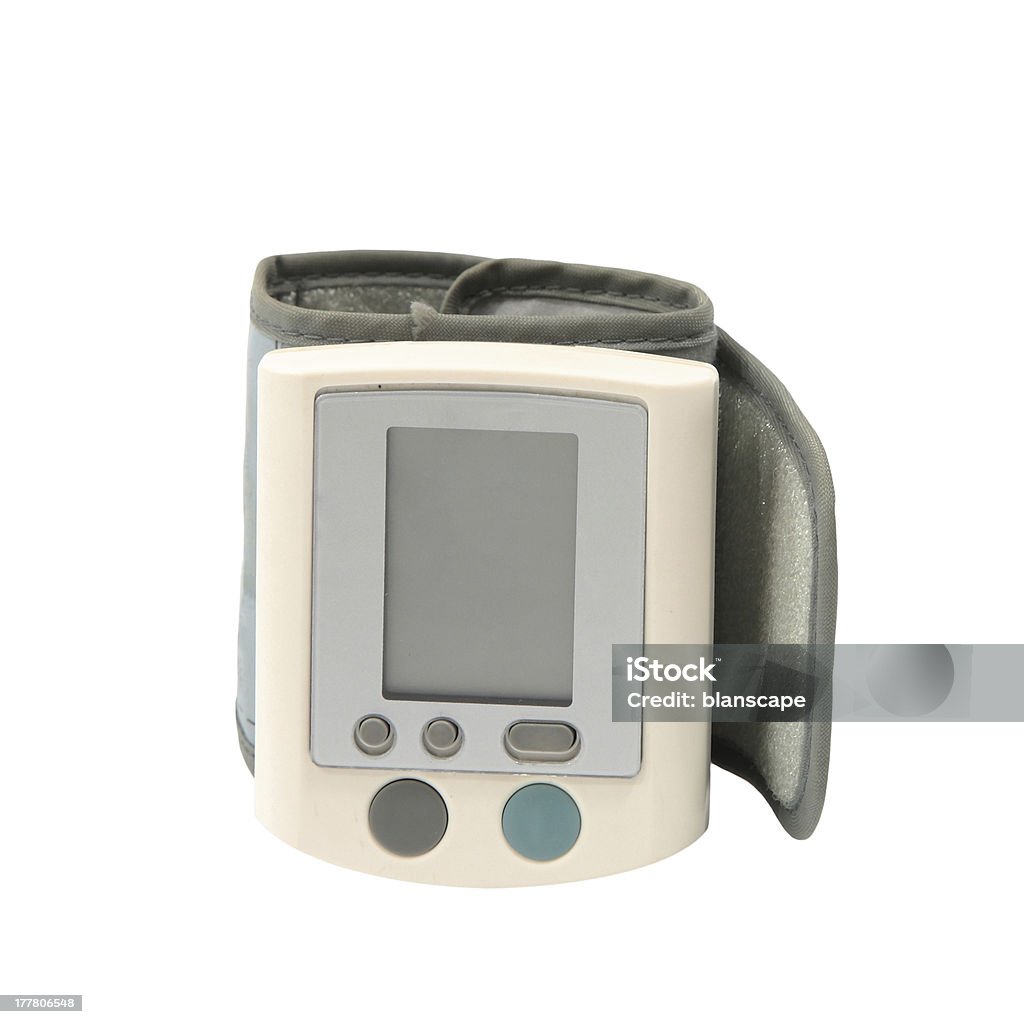 monitor Digital de manos aisladas de la presión arterial - Foto de stock de Asistencia sanitaria y medicina libre de derechos