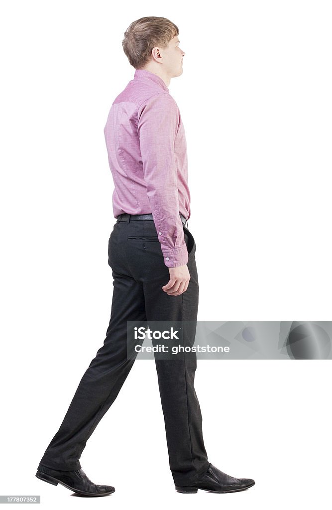 Vista traseira do Homem de negócios de pé - Foto de stock de Adulto royalty-free