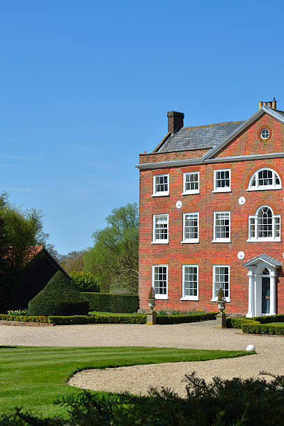 istock Georgian house in portrait view 177808055
