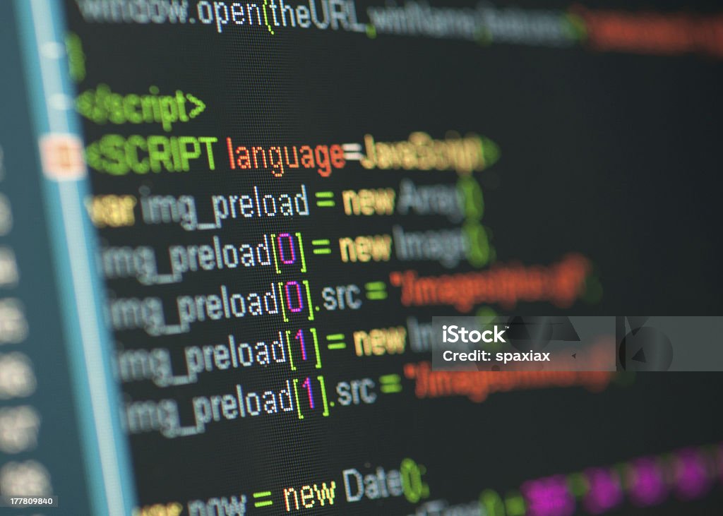 Html Code Stock Photo - Download Image Now - Extensible Markup Language ...