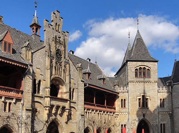 Marienburg Castle detail of the Marienburg Castle in Lower Saxony (Germany) marienburg stock pictures, royalty-free photos & images