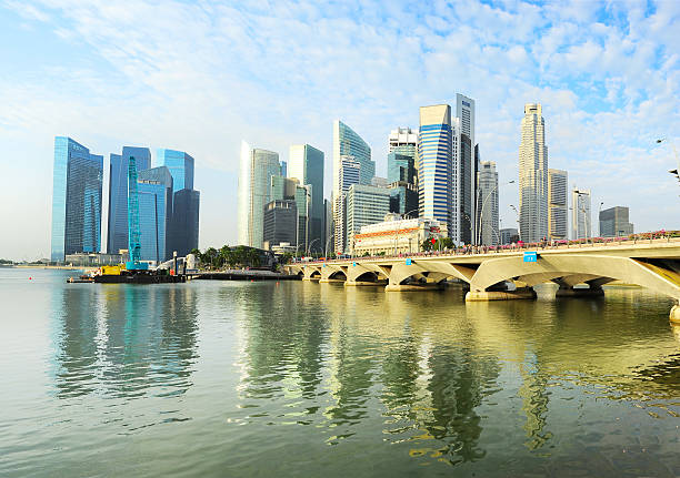istock Singapore in the morning 177810308
