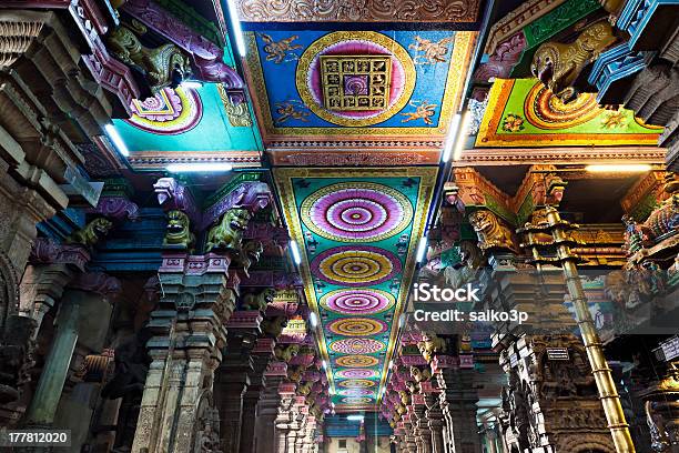 Tempio Meenakshi Interno - Fotografie stock e altre immagini di Antico - Condizione - Antico - Condizione, Architettura, Asia