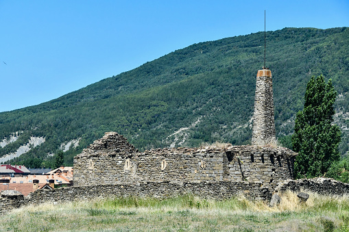 Ruins of Saint Valentin Church on Sabotin Hill - Nova Gorica Slovenia