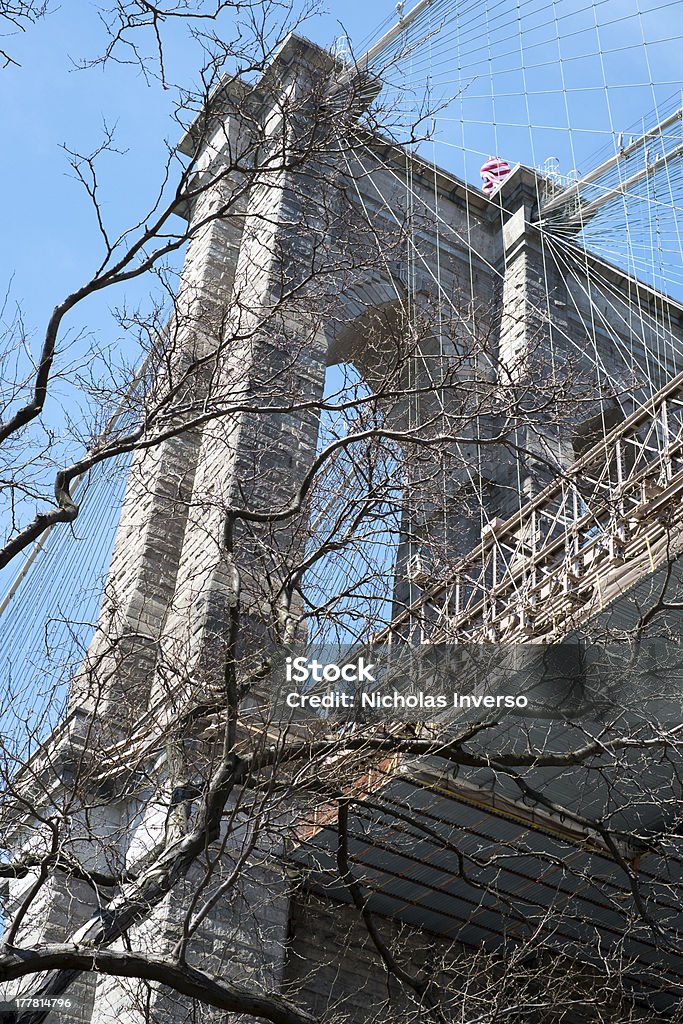 Ponte de Brooklyn - Royalty-free Ao Ar Livre Foto de stock