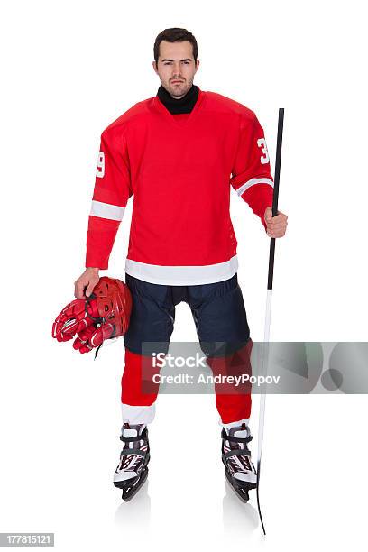 Professionelle Hockeyspieler Nach Dem Spiel Stockfoto und mehr Bilder von Athlet - Athlet, Gutaussehend, Porträt