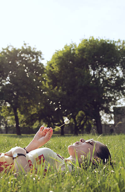 istock Beautiful girl enjoying the sun 177815906