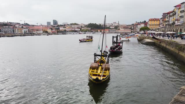 Rabelo boat in Porto