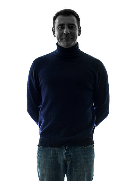 istock man smiling friendly  silhouette portrait 177817135
