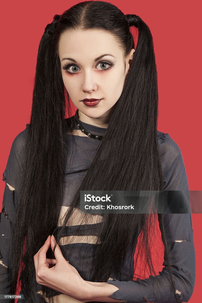 Chica gótico-(serie) - Foto de stock de 20 a 29 años libre de derechos