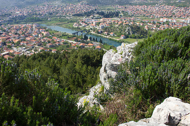 città di trebinje - trebinje foto e immagini stock