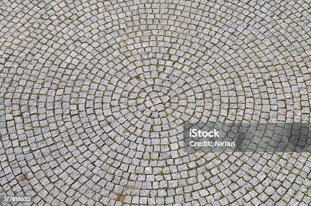 Circular Pavers Stock Photo - Download Image Now - Cobblestone, Stone - Object, Circle