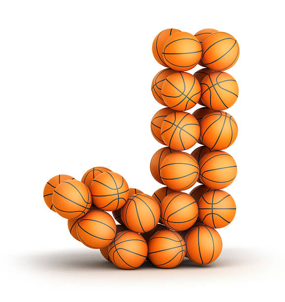 istock Letter  J  basketball 177818641