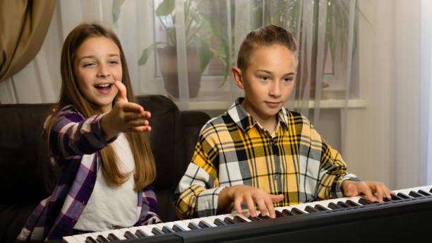 istock Siblings' Piano Time at Home 1778187922
