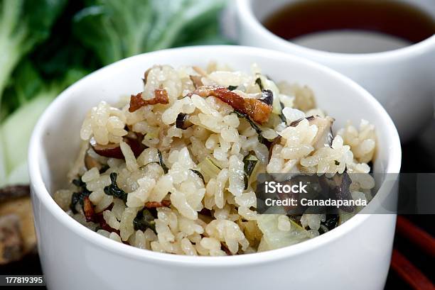 Shanghai Bok Choy Rice Stock Photo - Download Image Now - Bok Choy, Cutting Board, Chopsticks