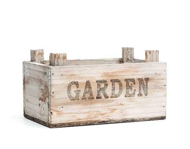 istock Wooden Graden Crate 177820112