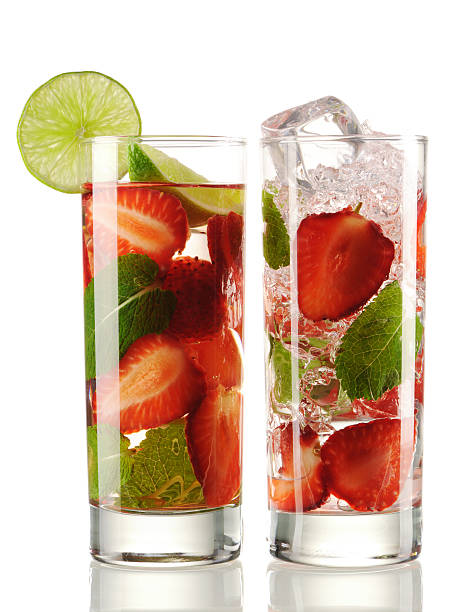istock Strawberry Mojito cocktails 177821236