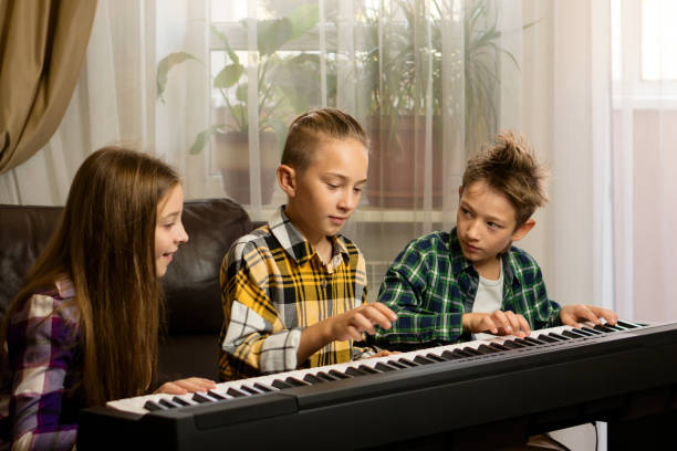 istock Kids' Joyful Piano Time 1778213924
