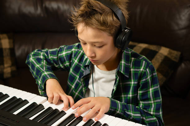 istock Young Pianist in Deep Focus 1778213960