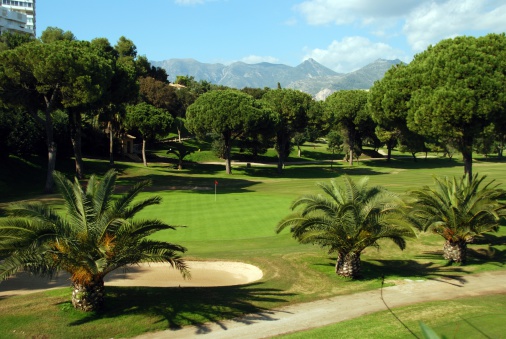 Golf course, Marbella, Costa del Sol, Malaga Province, Andalusia, Spain, Western Europe.