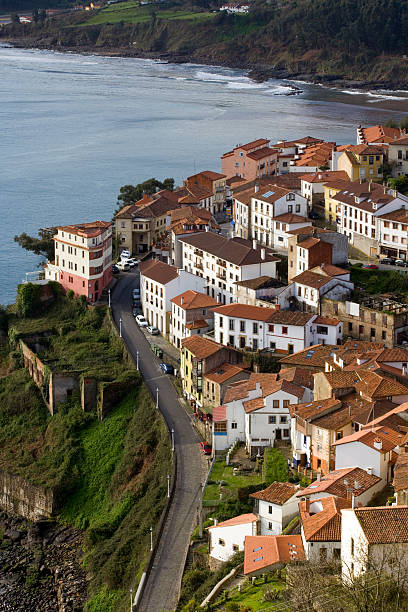istock Houses of Lastres. 177822060