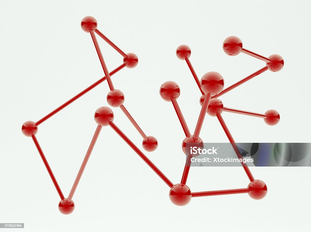 Abstract Molecules High resolution 3d molecular structure Atom Stock Photo