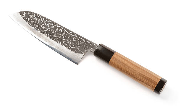 istock Expensive carbon steel japanese knife 177822196
