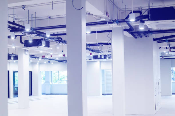 istock The new office space is equipped with air conditioning and lighting. 1778252281