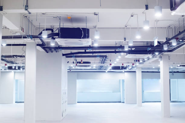 istock The new office space is equipped with air conditioning and lighting. 1778252804