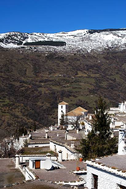 istock White village, Bubion, Andalusia, Spain. 177825427