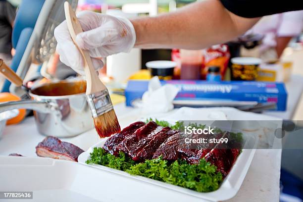 Bbq Ribs Stock Photo - Download Image Now - Barbecue - Meal, Competition, Cooking Competition