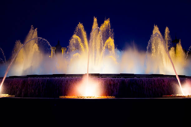 istock Magic fountain of Barcelona 177825752