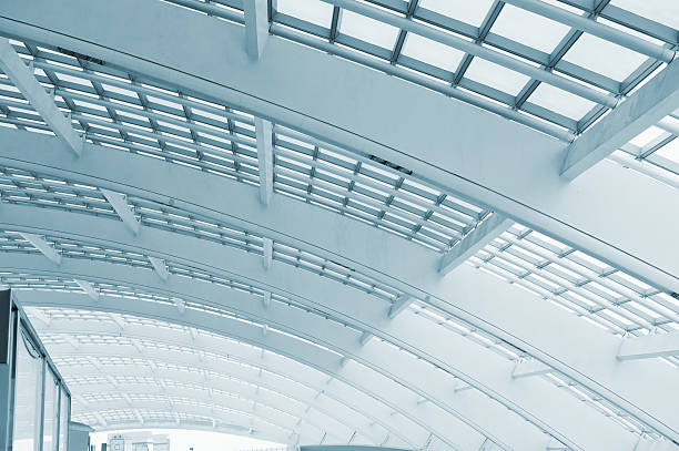istock Beijing airport terminal, fast-iron site 177827343