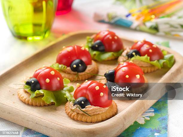 Appetizer Stock Photo - Download Image Now - Appetizer, Canape, Cheese