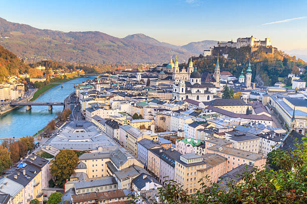 istock Salzburg Inner City View, Austria 177827639