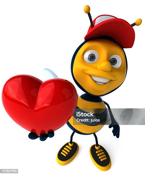 Fun Bee Stock Photo - Download Image Now - Animal, Animal Antenna, Bee