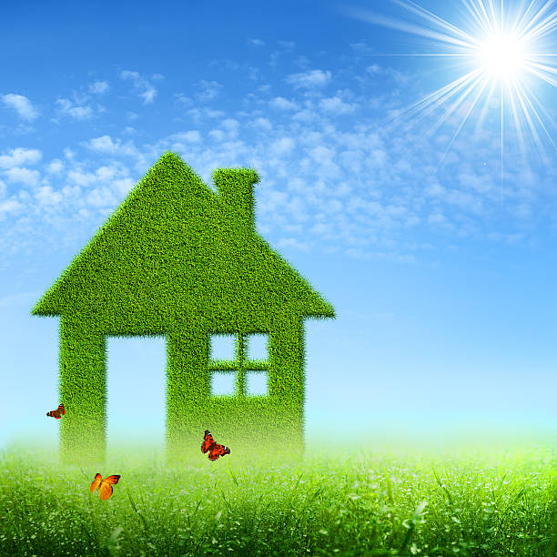 istock Eco House. Abstract environmental backgrounds 177829416