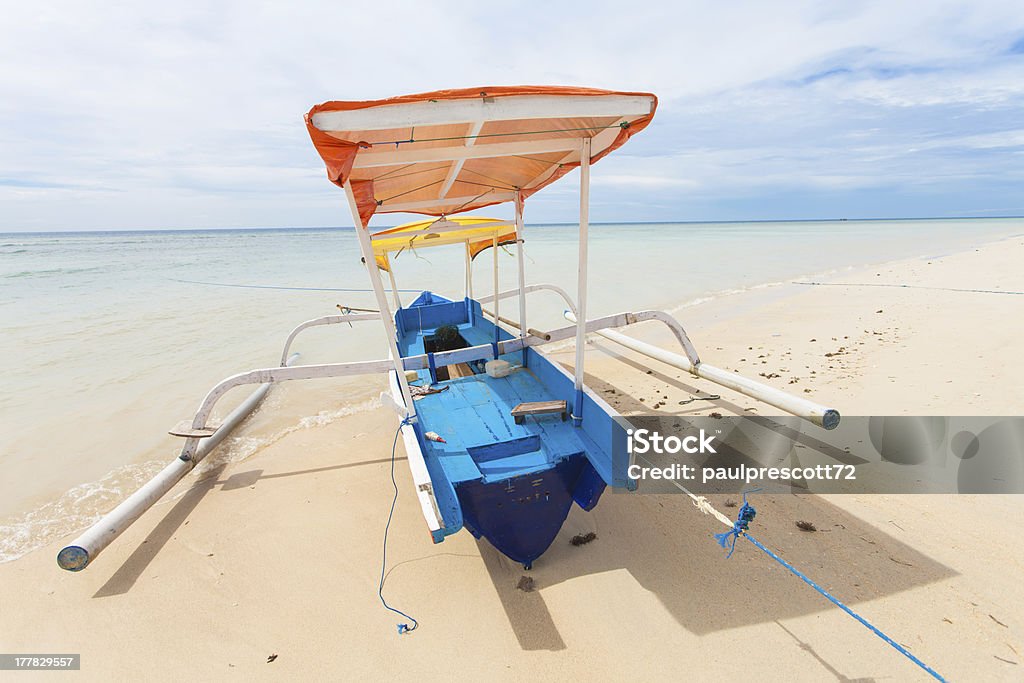 Barco de pesca - Foto de stock de Areia royalty-free