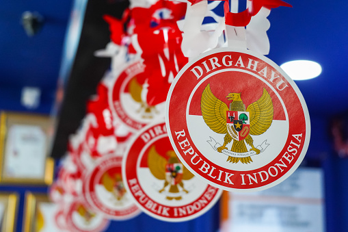 Jakarta, August 12, 2023, dirgahayu indonesia, independence day, national symbol