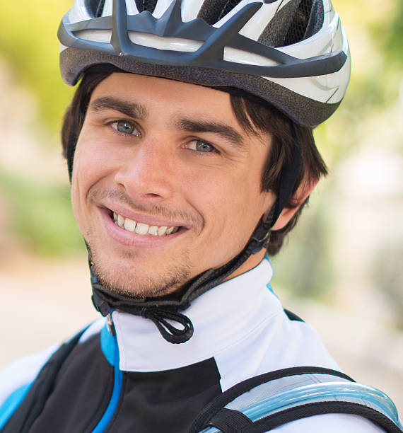 istock Happy Young Male Cyclist 177831471