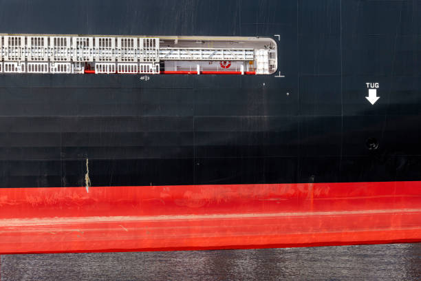 istock Hull of a ship with letters TUG 1778314718