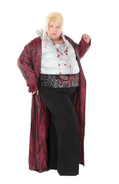 istock Overweight entertainer or disillusioned drag queen 177831484