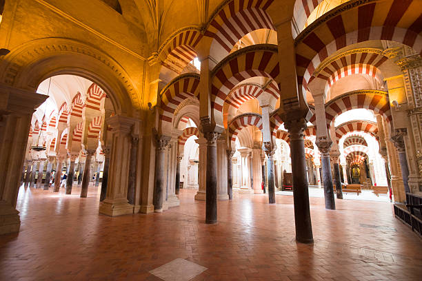 istock Arches and incredible architecture inside the Mezquita 177832255