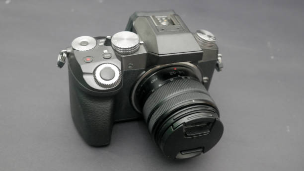 istock Close up of mirrorless camera 02 1778325473