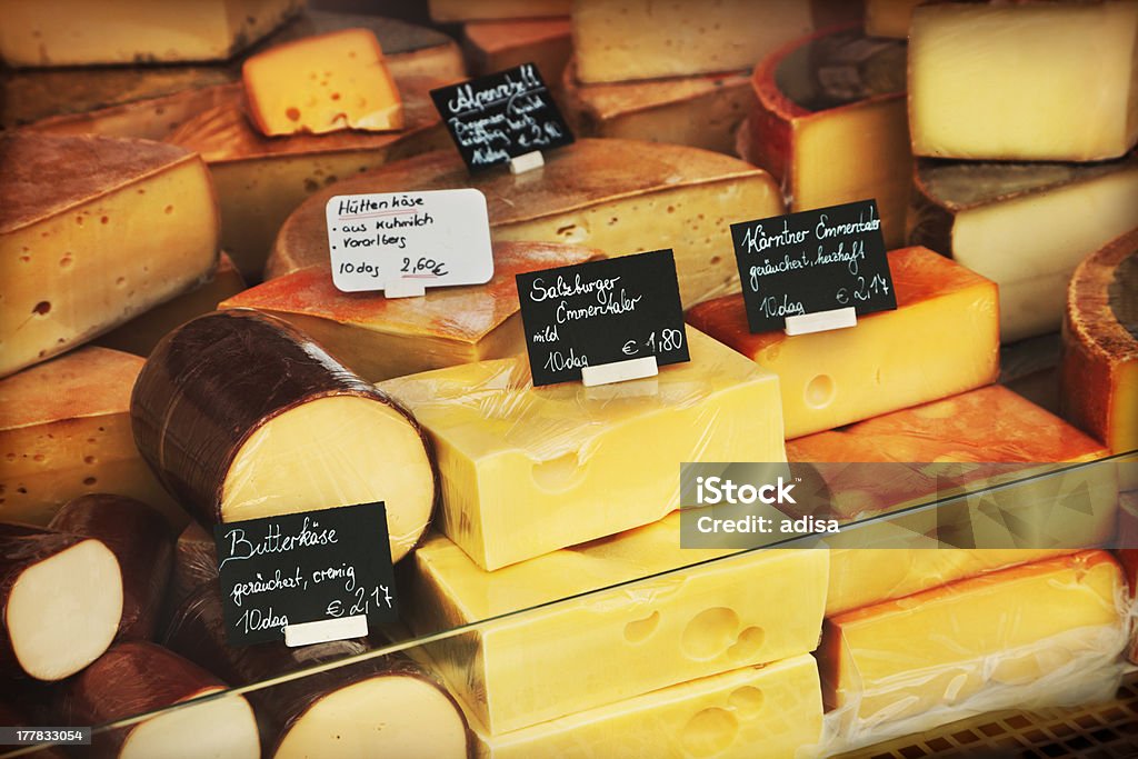 Cheese Cheese in a shop Cheese Stock Photo