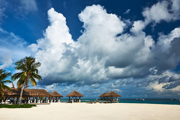 istock Beautiful beach at Maldives 177833080