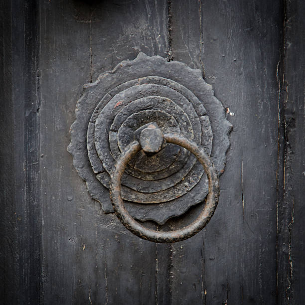 istock vintage bronze door knocker 177833891